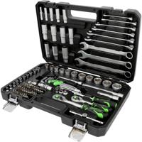 KS Tools 512.0092 COMPETITION 1/4 + 3/8 Steckschlüssel -Satz 512.0092 Dopsleutelinzetstuk