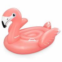 Bestway Opblaasbare Flamingo met Handvatten 138x107 cm +3 Jaar Strand en Zwembad 41525