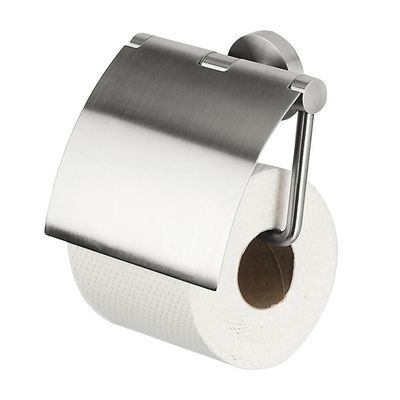 Geesa Nemox Toiletrolhouder met klep RVS geborsteld 916508-05