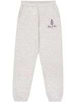 Sporty & Rich pantalon de jogging Vendome à logo imprimé - Gris