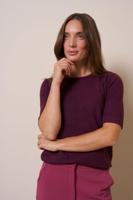 Studio Anneloes Felica Soft Pullover 13141 Trui 3800 Blackberry