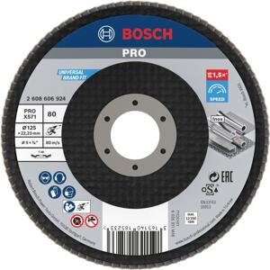 Bosch Accessories 2608606924 Bosch Power Tools Lamellenschijf Diameter 125 mm 1 stuk(s)