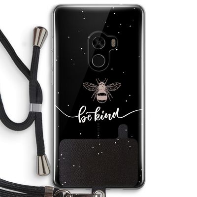 Be(e) kind: Xiaomi Mi Mix 2 Transparant Hoesje met koord