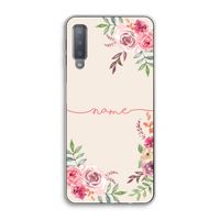 Rozen: Samsung Galaxy A7 (2018) Transparant Hoesje Rozen: Samsung Galaxy A7 (2018) Transparant Hoesje