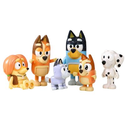 Bluey familie en vrienden 8-pack