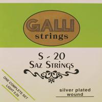 Galli Strings S-020 snarenset voor saz / bağlama (light)