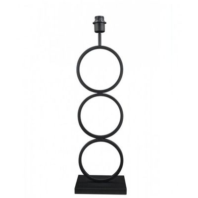 Tafellamp Capri zwart 69cm