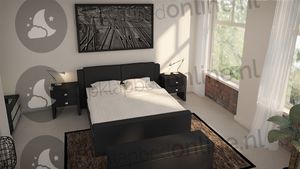 Standaard boxspring 160 x 200 cm- stofkleur 1718