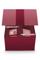 Pip Studio Giftset Bowls 15cm & Chopsticks Oriental Flower Festival Dar Pip Studio Giftset Bowls 15cm & Chopsticks Oriental Flower Festival Dar