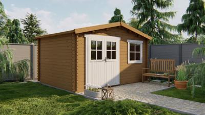 Blokhut - Tuinhuis Gorliz | 28 mm | onbehandeld