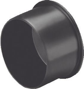 Wavin schuiffitting met 1 aansluiting Wafix, PP, zwart, uitwendige buisdiameter 50mm