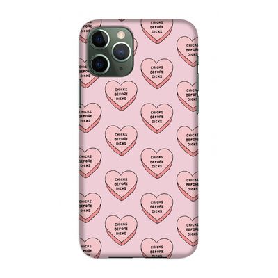Chicks before dicks: Volledig geprint iPhone 11 Pro Hoesje