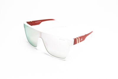 ALPZ Shine White - Red - Zonnebril