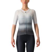 Castelli Climber's 4.0 korte mouw fietsshirt wit/zwart dames