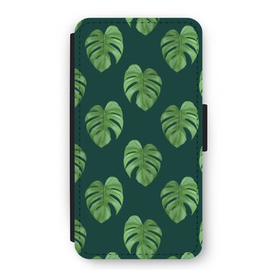 Monstera leaves: iPhone 11 Pro Flip Hoesje