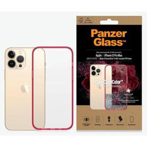 iPhone 13 Pro Max PanzerGlass ClearCase Antibacterial Case - Red / Clear