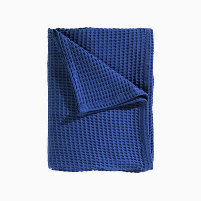 Heckett & Lane Heckett & Lane Wafel Plaid 240x260 Ink Blue