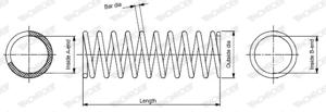 Chassisveer MONROE OESpectrum SPRINGS MONROE, u.a. für Mercedes-Benz