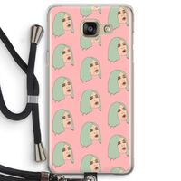 King Kylie: Samsung Galaxy A5 (2016) Transparant Hoesje met koord