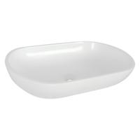 Differnz Ovalo waskom polybeton | wit | 54 x 34 x 12 cm