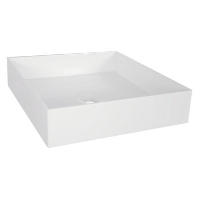 Differnz Jura waskom polybeton | wit | 42 x 42 x 10 cm