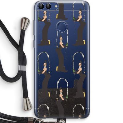 Pop Some Kim: Huawei P Smart (2018) Transparant Hoesje met koord