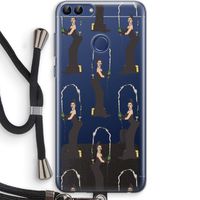 Pop Some Kim: Huawei P Smart (2018) Transparant Hoesje met koord