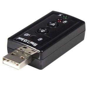 StarTech.com Virtuele 7.1 USB Stereo Audio Adapter Externe Geluidkaart