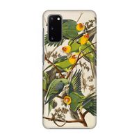 Carolinaparkiet: Volledig geprint Samsung Galaxy S20 Hoesje