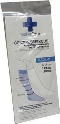 Compressiekous wit M 23 - 26 cm