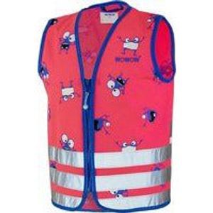Wowow Reflectievest kids goyo jacket maat l roze