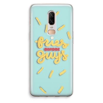 Always fries: OnePlus 6 Transparant Hoesje
