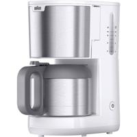 Braun KF 1505 WH Koffiezetapparaat RVS, Wit