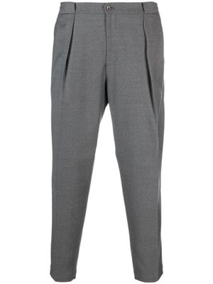 Briglia 1949 pantalon fuselé à plis marqués - Gris