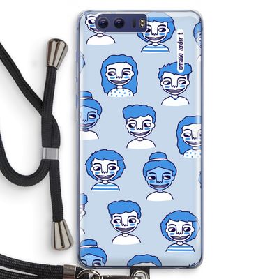 Gezichtjes: Honor 9 Transparant Hoesje met koord