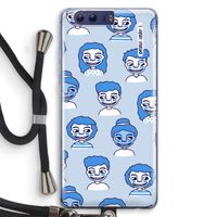 Gezichtjes: Honor 9 Transparant Hoesje met koord