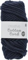 Rico Creactive Cotton Cord 020 Navy Blue