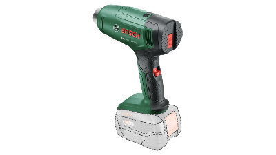 Bosch Groen EasyHeat 18V-500 Accuheteluchtpistool | Incl. Reduceermondstuk | Zonder Accu en Lader - 06032A8000
