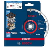 Bosch EXPERT Diamond Metal Wheel X-LOCK doorslijpschijf, Ø 125mm doorslijpschijf Asgatdiameter 22,23 mm - thumbnail