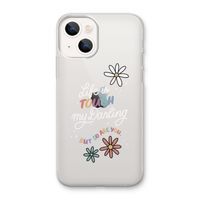 Tough Life: iPhone 13 mini Transparant Hoesje