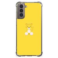 Samsung Galaxy S21 Stevig | Bumper Hoesje | Baby Leopard