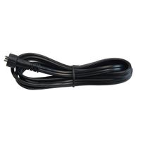 Verlengkabel 1m - 12V - IP44 Waterdicht - Zwart