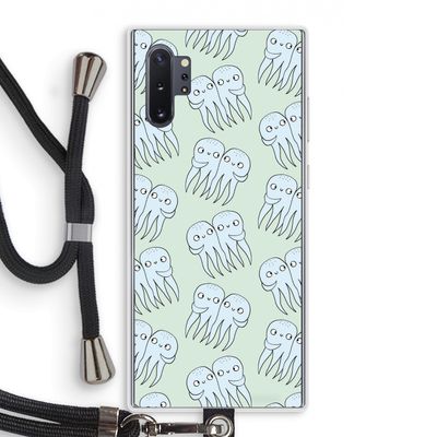 Octopussen: Samsung Galaxy Note 10 Plus Transparant Hoesje met koord