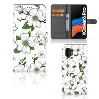 Samsung Galaxy Xcover 6 Pro Hoesje Dogwood Flowers - thumbnail
