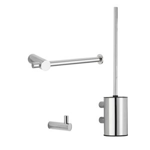 Saniclear Academy toiletaccessoiresset 3-delig chroom