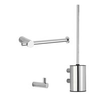 Saniclear Academy toiletaccessoiresset 3-delig chroom