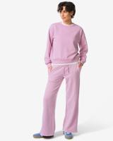 HEMA Damesbroek Esmee jersey regular fit roze (roze)