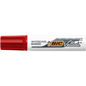 BIC Velleda 1781 markeerstift 12 stuk(s) Beitelvormige punt Rood