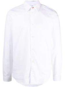 PS Paul Smith chemise en popeline à coupe cintrée - Blanc