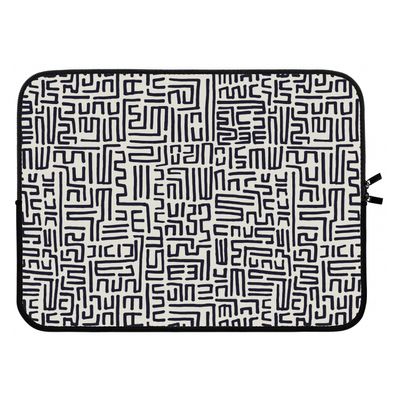 Moroccan Print: Laptop sleeve 15 inch